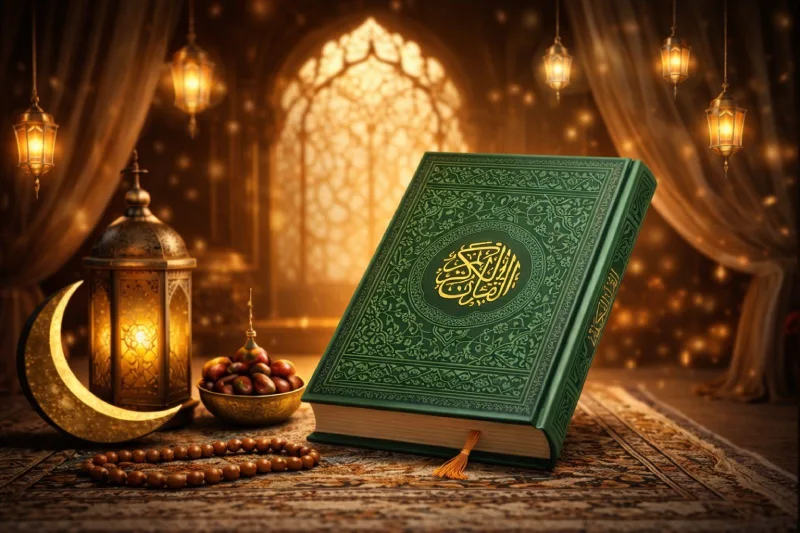 برنامه ختم قرآن در ماه رمضان با قرآن حزبی