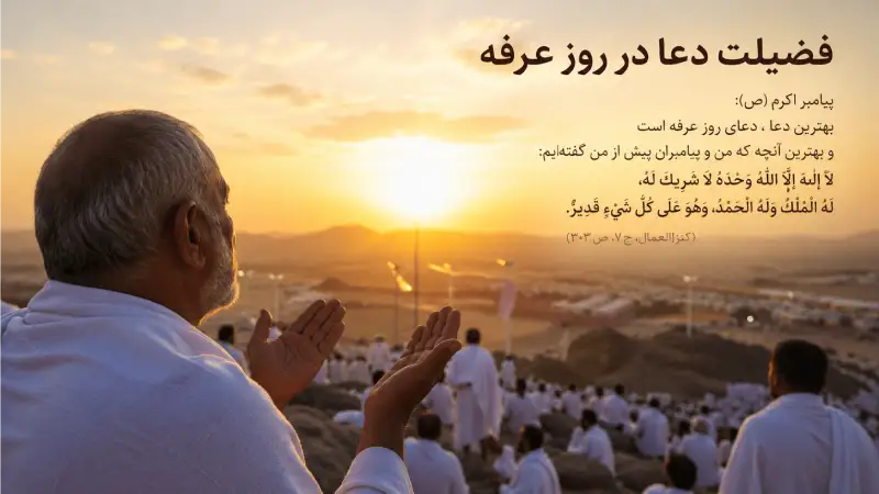 فضیلت دعا در روز عرفه